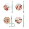 Portable 12/16PC Nail Clipper Set in Folding Leather Case, Stainless Steel, compatible with Sharp Clippers & Pedicure Tools