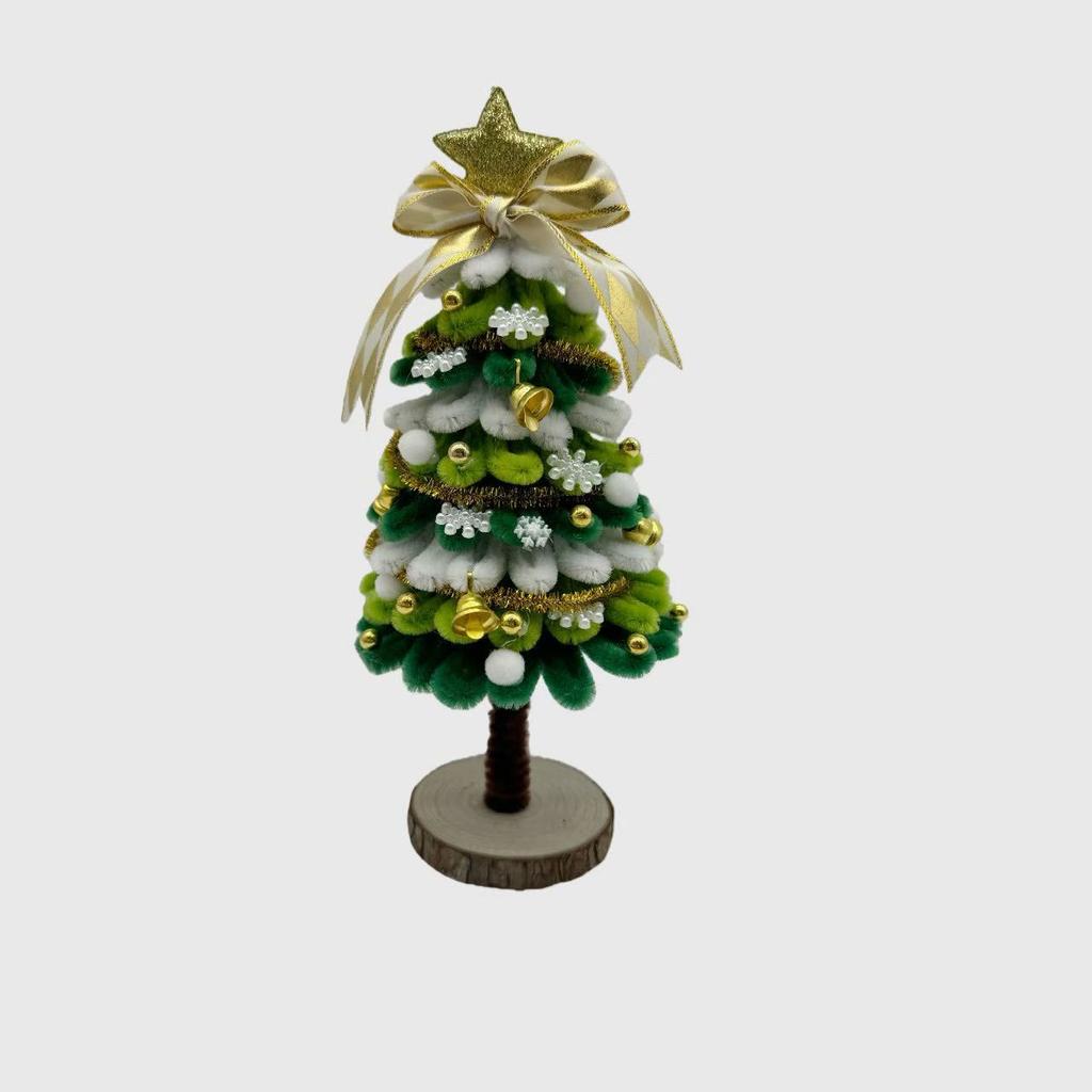 Bestseller New Handmade Finished Wrought Iron Twisty Stick Christmas Tree DIY Desktop Mini Ornament Model 01