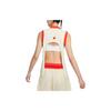 Nike Спортивная одежда Circa 96 Color Block Hollow Back Sports Жилет Женский Топы Кокосовое Молоко DV8290-113