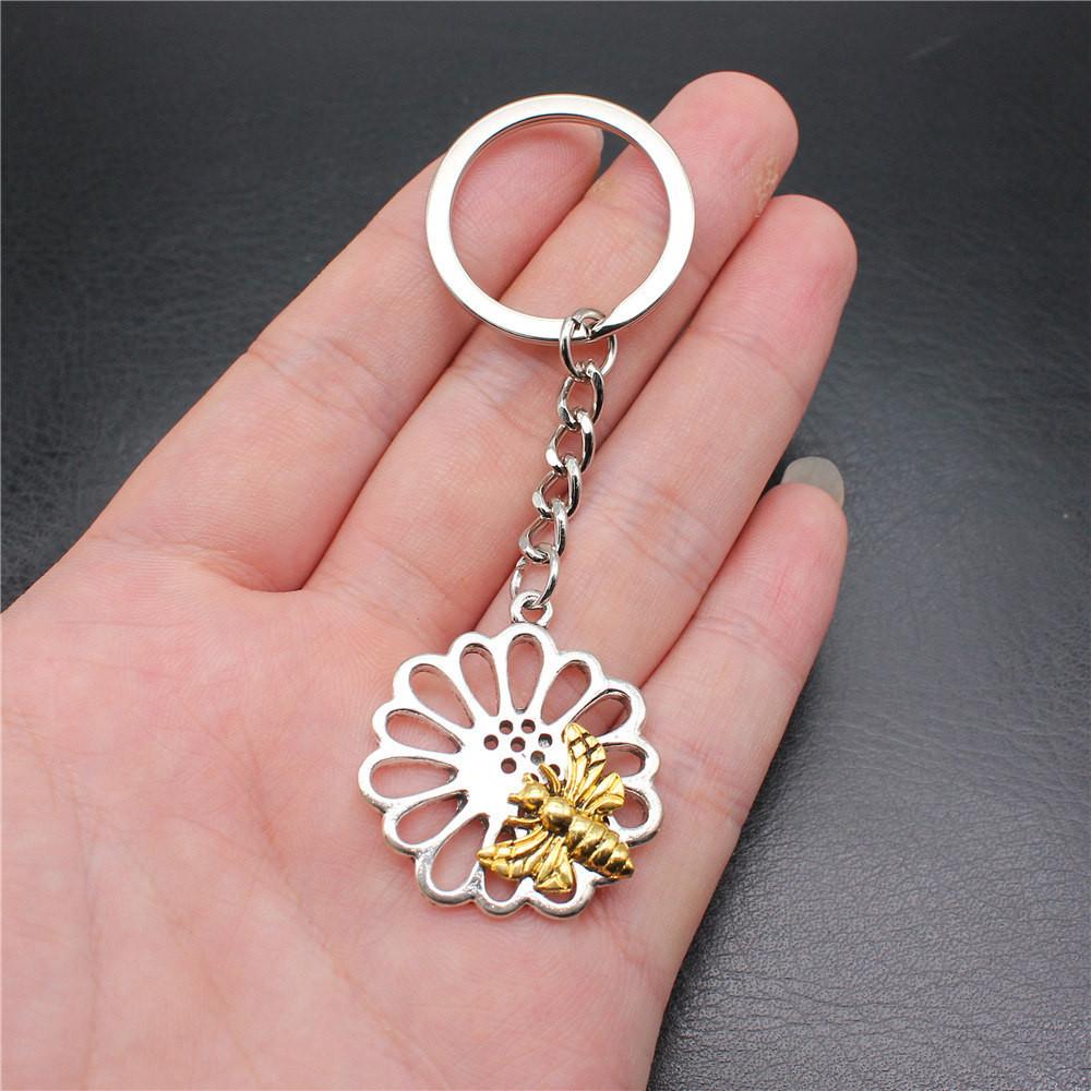 Брелок для ключей Bee Butterfly Мужские украшения ко Дню святого Валентина Новые поступления для вас