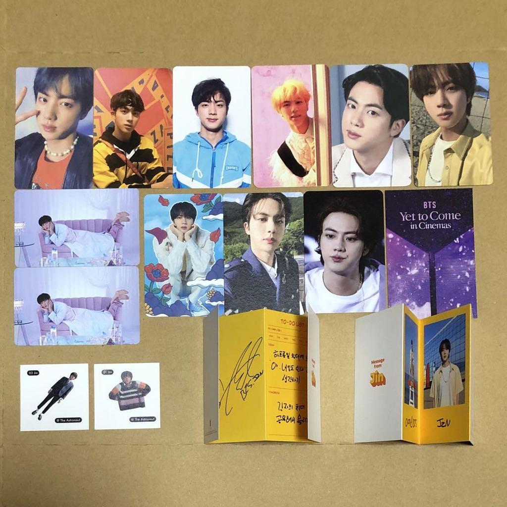 [USED] BTS LOVE YOURSELF Trading Cards, Jin