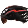 Matte Finish Integrated Cycling Helmet With Magnetic Goggle Attachment Road Mountain Bike Riding