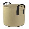 Indoor Plant Container 5 Gallon Grow Bag Non-woven Fabric Planting with Handles Space-saving Holder Breathable Garden Pot for Outdoor Vegetables