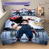 3pcs Chucky's Cult Printed Bedding Set, Soft and Comfortable Quilt Cover for Bedroom, Guest Room (1 Duvet Cover + 2 Pillowcases, Pillow Core