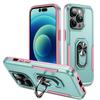 Military Shockproof Armor Hybrid Case For Iphone 14 13 12 11 Pro Max Plus X S Xr 7 8 Magnetic Ring Stand Tpu +Pc Defender Cover