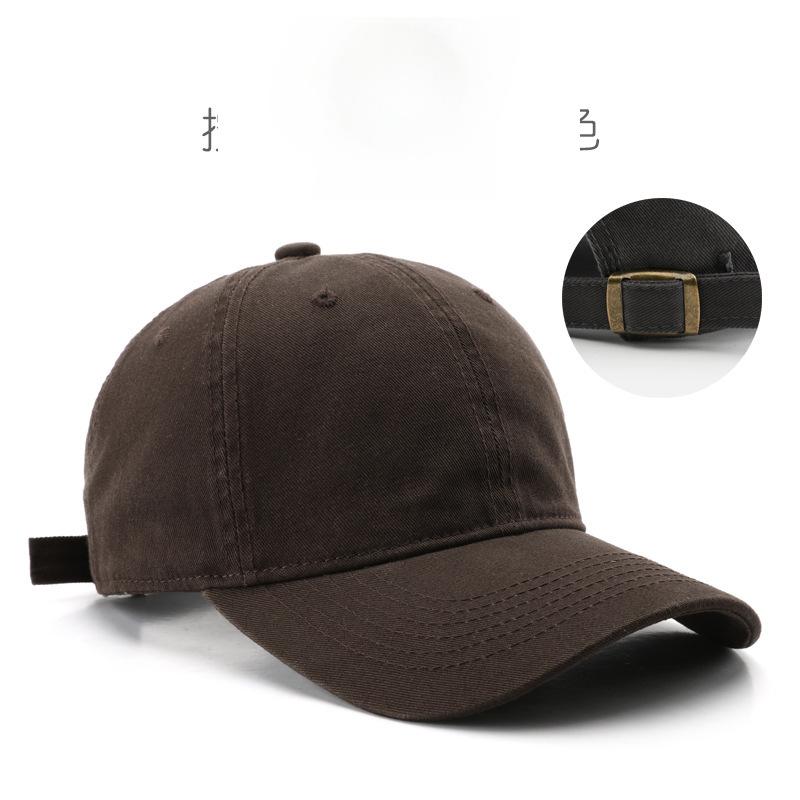 Японская женская бейсболка ретро однотонная легкая бейсболка из мытого хлопка для спорта на открытом воздухе мужская солнцезащитная бейсболка для путешествий