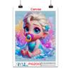Disney Наборы для алмазной вышивки Микки Микки Маус, милые Лило и Стич, Супер Марио, Декор для дома, Полная квадратная и круглая мозаика, Вышивка крестом