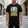 Nairobi City Landscape Graphic T Shirt Travel Souvenir Badge Print Unisex Soft Cotton Crew Neck Short Sleeve Casual Top