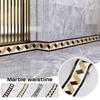 500*10 см мраморный узор талия самоклеящиеся плинтус линия 3D рельефные настенные наклейки плинтус настенный бордюр угловые наклейки