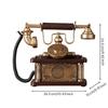 Decor Realistic Telephone-Shaped Ornament with Rotary Selector