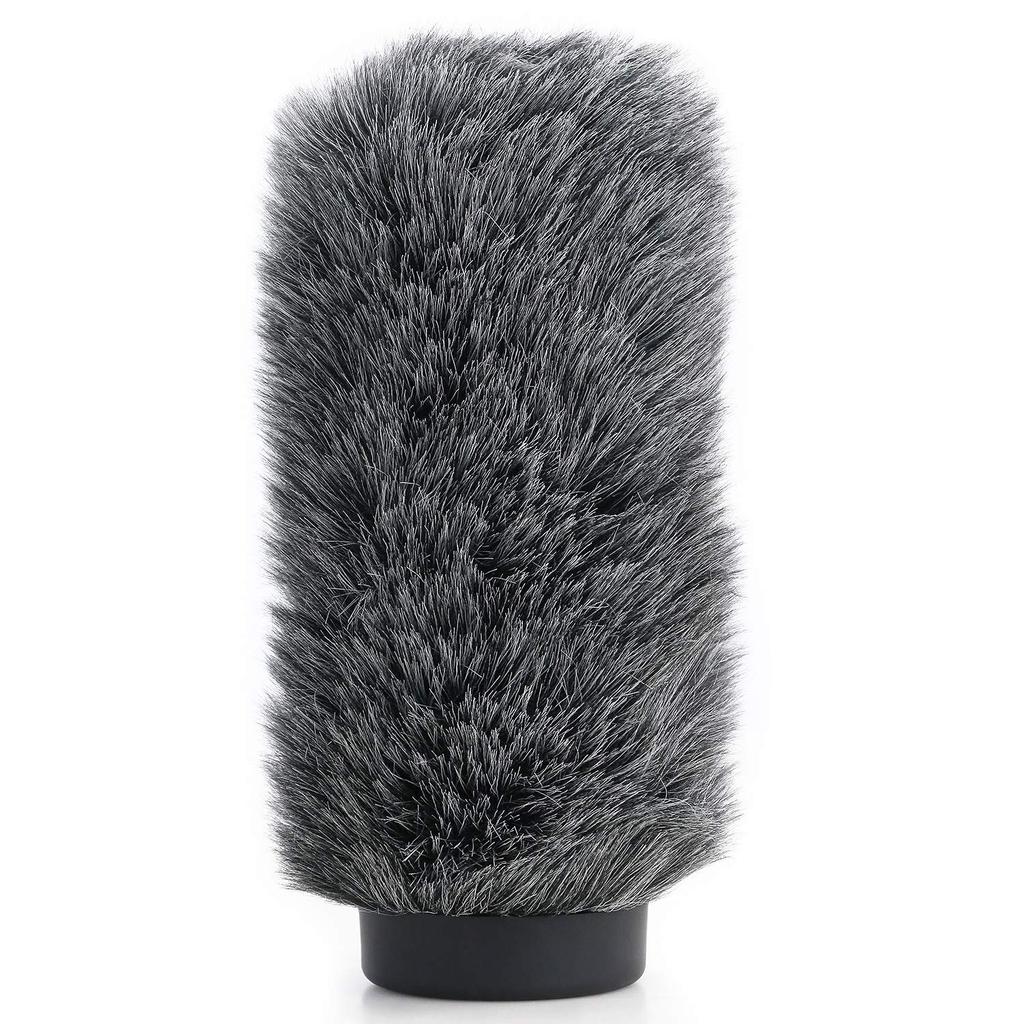 YOUSHARES NTG3 Mic Windscreen Deadcat Windmuff Loaded for Sennheiser MKH416 Shotgun Mic Wind Shield Up Long - NTG-3 7.1"