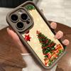 Чехлы для телефонов Ae113 Merry Christmas art Santa design art для iPhone 16 14 13 11 Pro Max 15 7 8 Plus 12 mini XR XS Max Angel Eye Ladder Protective Cover