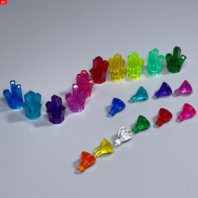 Нетоксичные Moc Кирпичи Пустынная Охота Драгоценный Камень 30385 Алмазный Камень 28556 30153 Аксессуары для Сундука с Сокровищами Строительные Блоки Обучающая Игрушка