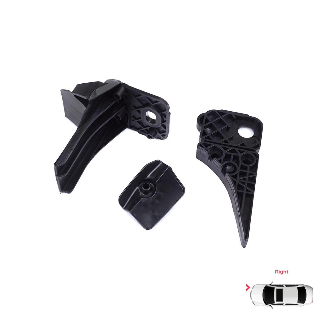 BHL585-2 Комплект кронштейнов для крепления фары, правая сторона для Ford Focus MK4 C519 HN HM HP 2018-On JX7B13W029CE
