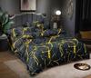 3-piece bedding set 200x220 + pillowcases 70x80, cotton satin, leopard print