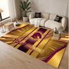 Custom Rug Brisbane Broncos Pattern Print Name Text Soft Non‑Slip Floor Carpet for Home Indoor Decoration