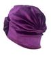 Sara Purpura Women' Turban After Chemotherapy Velour Headgear with Lining