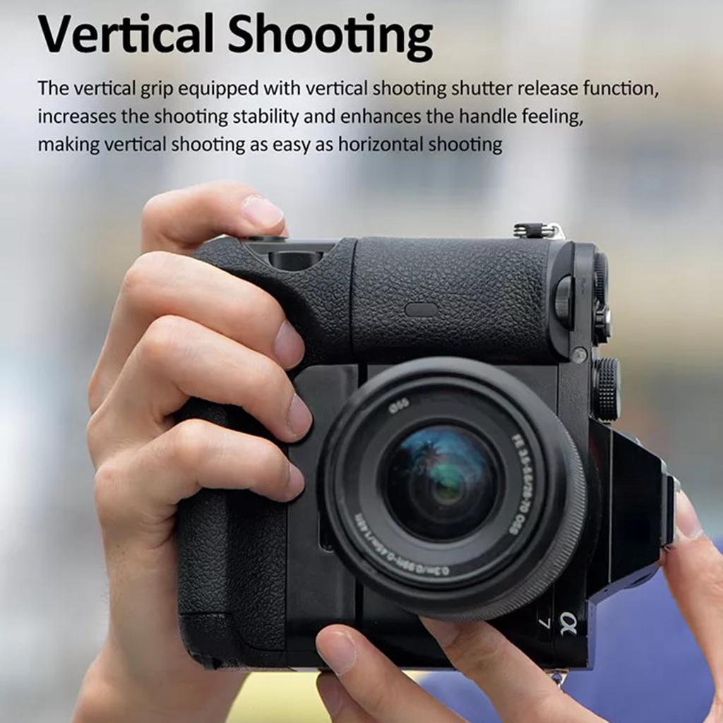 Camera Vertical Battery Grip VG-C1EM Applicable for A7 A7R A7S ILCE-7 Battery Extended Grip for Vertical Shooting