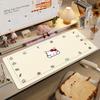 2026 Girls Hello KittySlip-resistant and Dirt-proof Leather Mouse Mat Writing Desk Tablecloth Desk Mat Office Computer Desk Mat