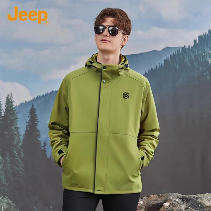 JEEP Men's Fall Fashion Hooded Jacket