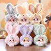 Plush Bunny Keychain With Soft Short Pile Pp Cotton For Kids And Collectors