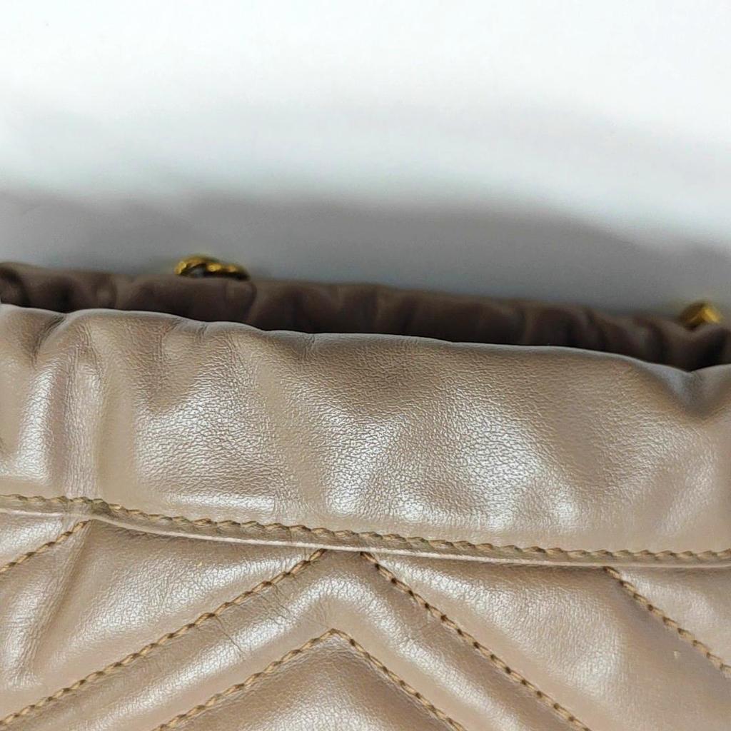 [Б/У] Мини-сумка-ведро Gucci GG Marmont 2.0 'Porcelain Rose' - Очень хорошее состояние #1TOZO0P