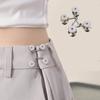 1Pcs Skirt Pants Tighten Waist Buckle Jeans Adjustable Waist Clip Button Women's DIY Clothing Accessories