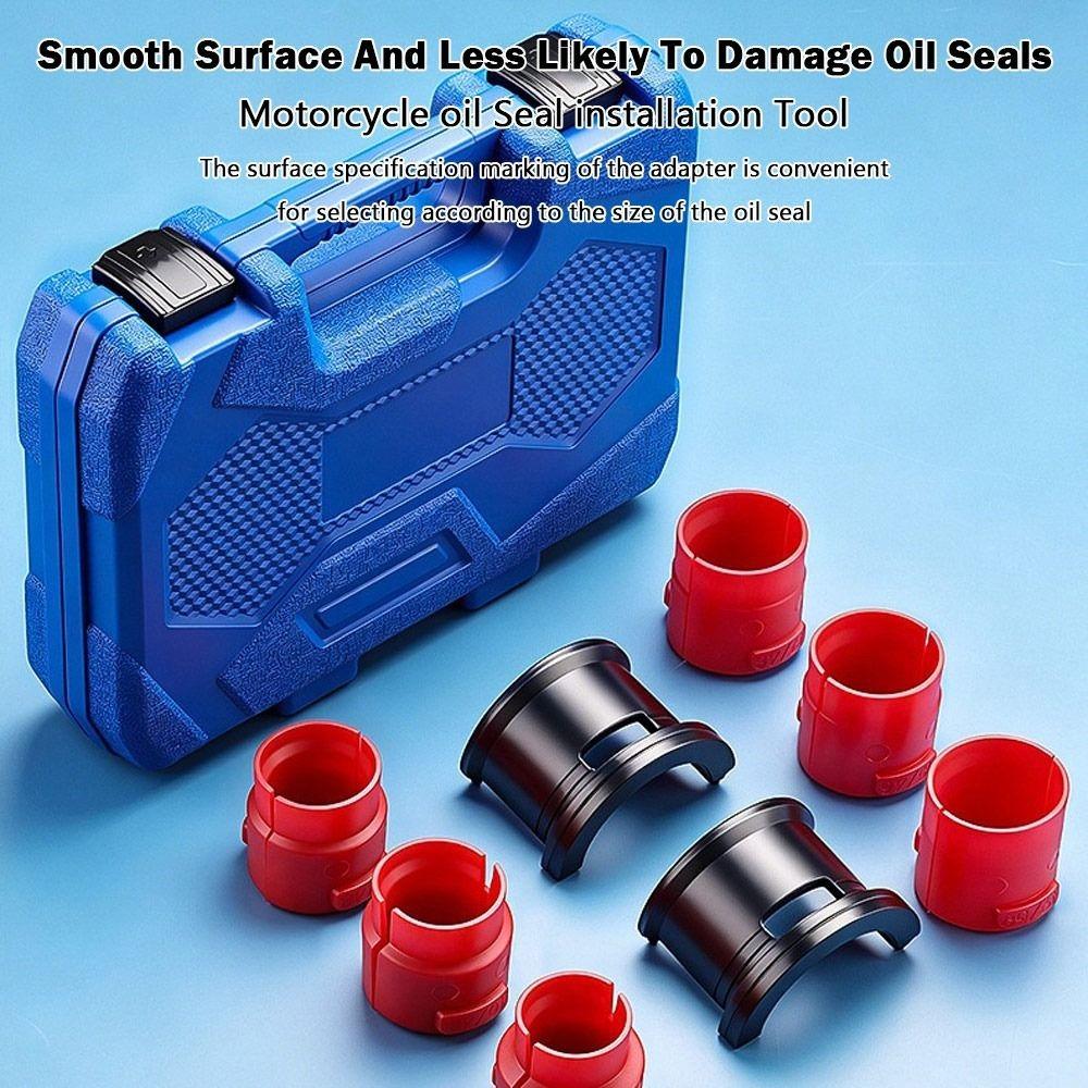 14Pcs/Box Thickened Construction Oil Seal Mounting Tool Seal Installation Kit Motorcycle Repair