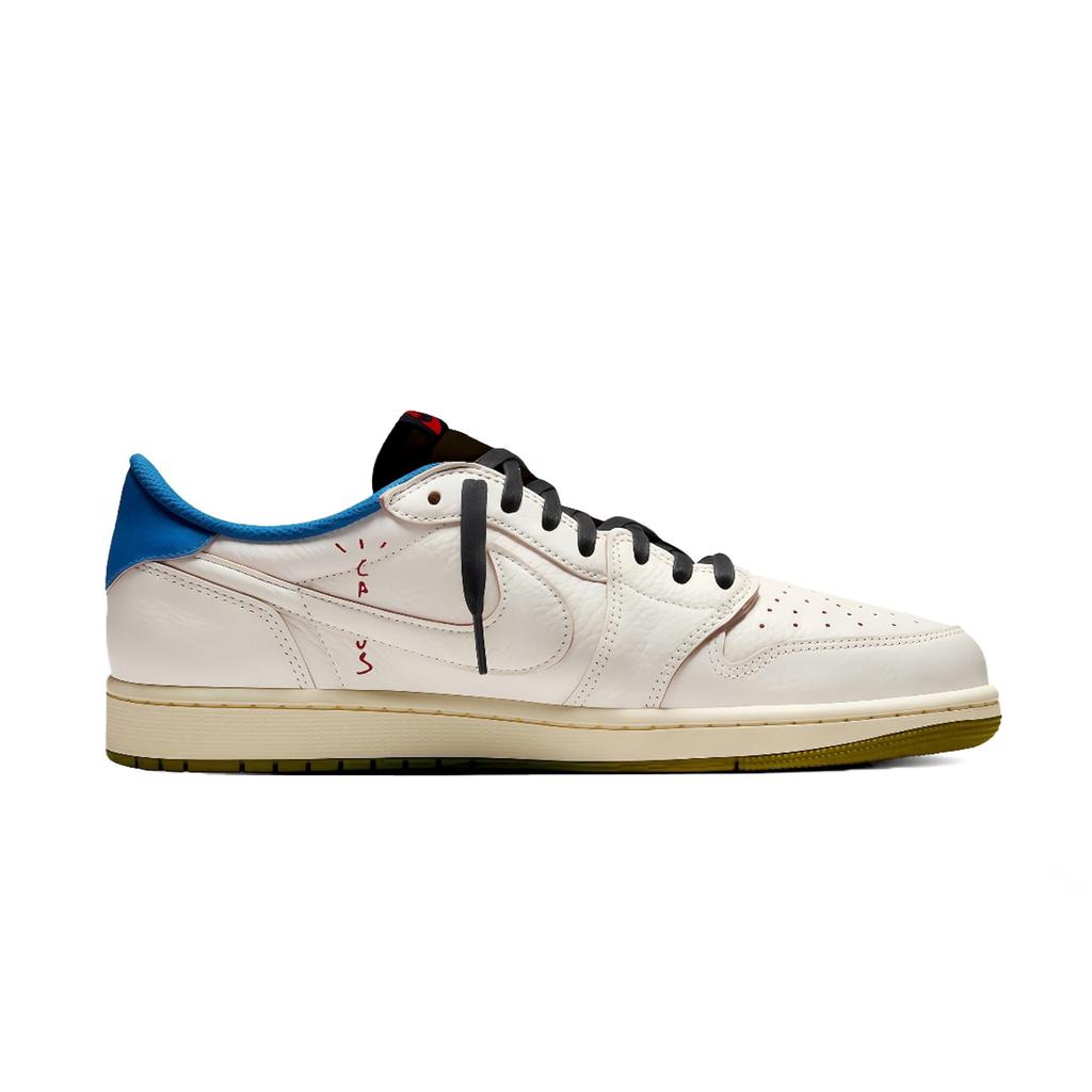 Travis Scott x Jordan Air Jordan 1 Lightning Travis Scott X AJ1 Low Коллаборация DZ4137-700(Команда1677- )