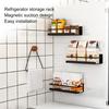 Магнитный стеллаж для хранения на холодильнике, противоскользящий, с большой нагрузкой, сильный магнит
