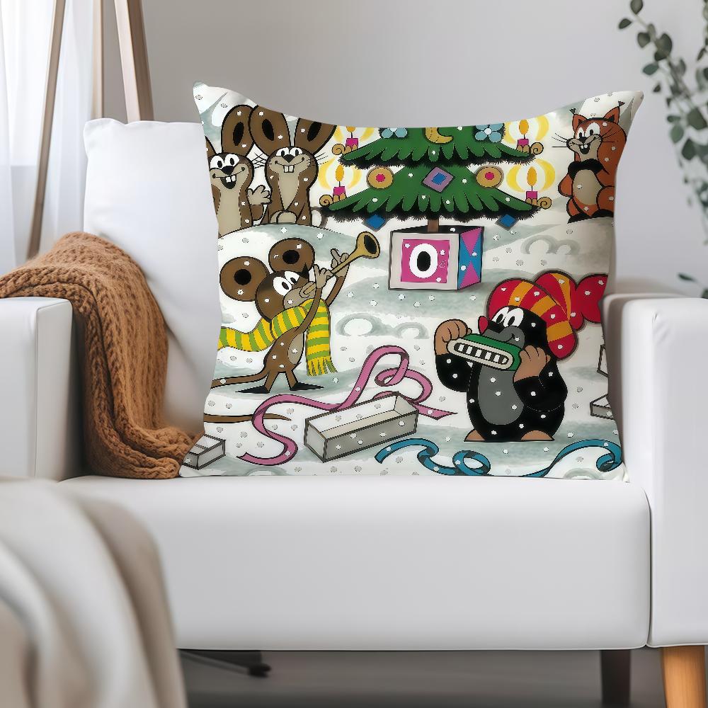 Милая наволочка с изображением Крота Искусство Применимое пространство Для гостевых комнат Интерьеров Автомобилей Офиса Украшение дома