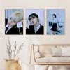 1 шт. Kpop Girl Group T-Twice Formula of Love Album Concept Poster Sticker Спальня Кабинет Настенная картина Украшение дома