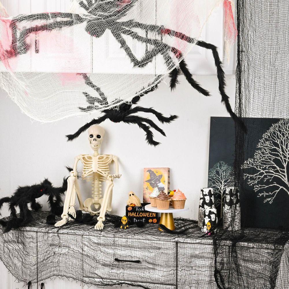 Multi-Scene Decoration Cloth Cloth Doorway Wall Gauze Halloween Decorative Gauze  For Haunted House