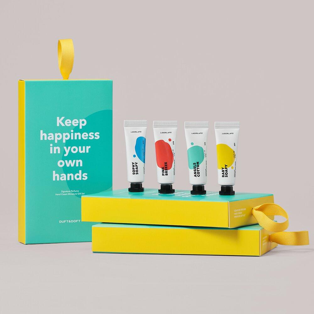 DUFT & DOFT Миниатюрный подарочный набор с фирменным парфюмированным кремом для рук