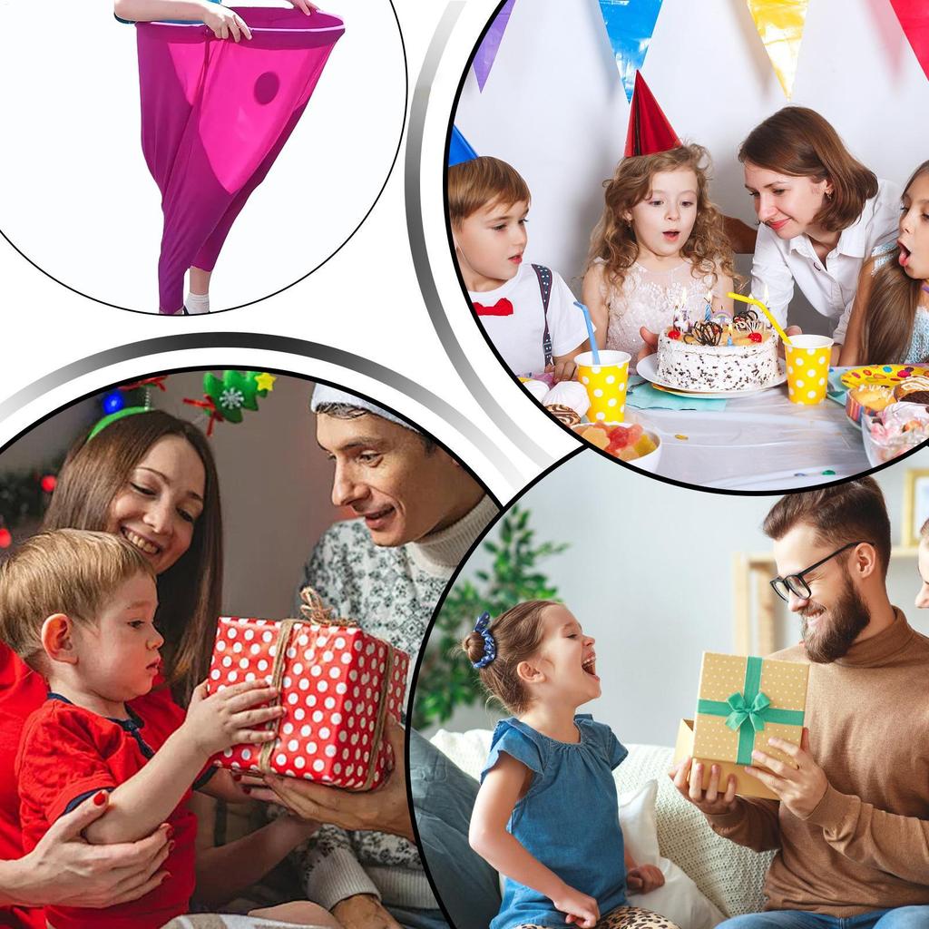 Трусы бабушкины Игры для бросания мяча во дворе Реквизит для семейных эстафетных мешков с 2 прыгучими мячами Пикник День рождения Игра на открытом воздухе Наборы для бросания