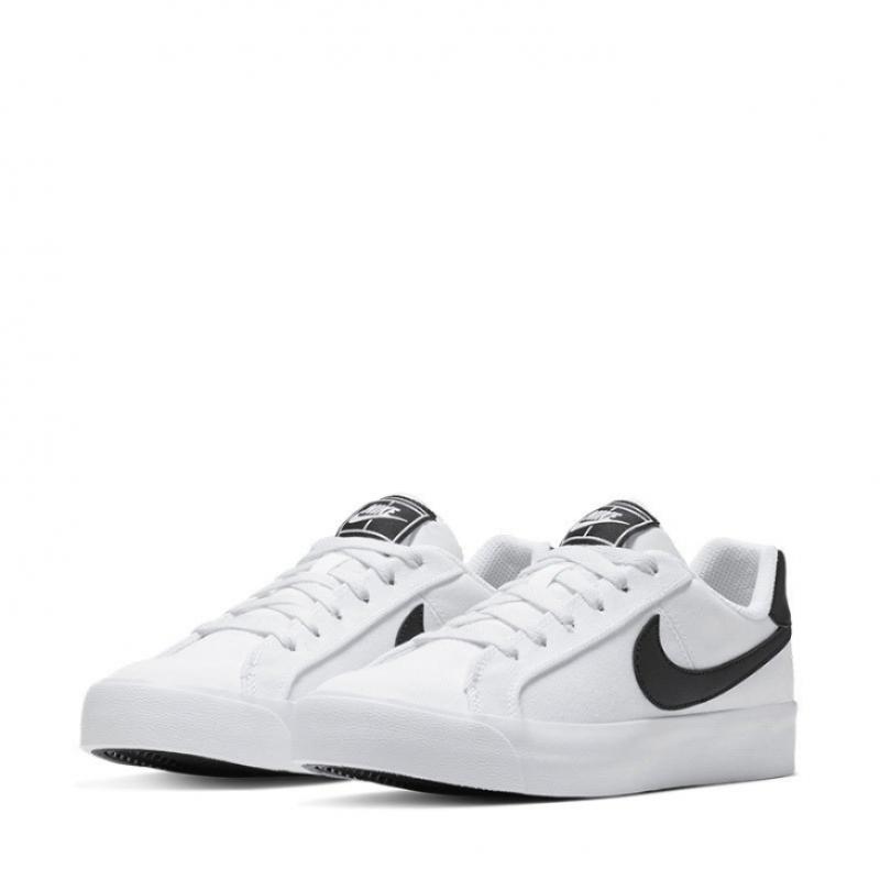 Nike Кроссовки женские пальто Royal Ac Canvas Cd5405 100 P2309
