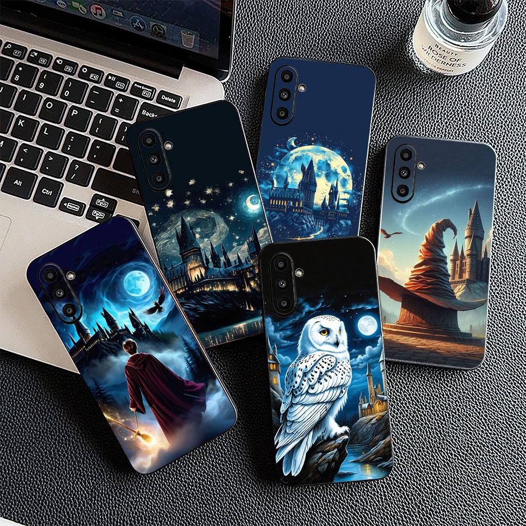 Phone Cover for Huawei P30 P20 Mate 20 Lite Pro Y7 Y6P Y7A 2019 Nova 5T 3I Soft Silicone Case Castle Harries Wand Owl Potters