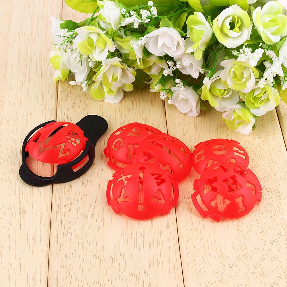 6Pcs Golf Ball Line Marker Golf Ball Scribe Liner Marker Template Drawing Alignment Tool