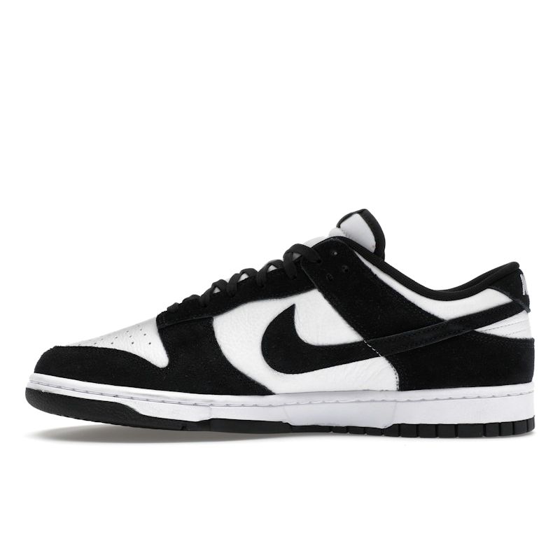 Nike Dunk Low SE Suede Panda Unisex Sneakers Black White FQ8249-100