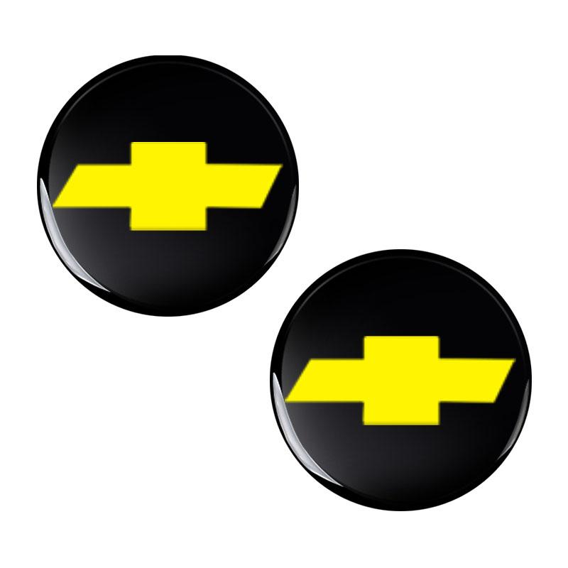 jnfb1 2/5/10/20Pc 14MM Remote Car Key Stickers Emblem Accessories for Chevrolet Cruze Captiva Lacetti Aveo Malibu Camaro Car Stickers
