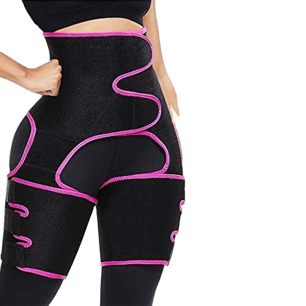 Professional Fitness Training 3-In-1 High Waist Tummy Belt Women Thigh Butt Lifter for Women Weight Loss Equipment