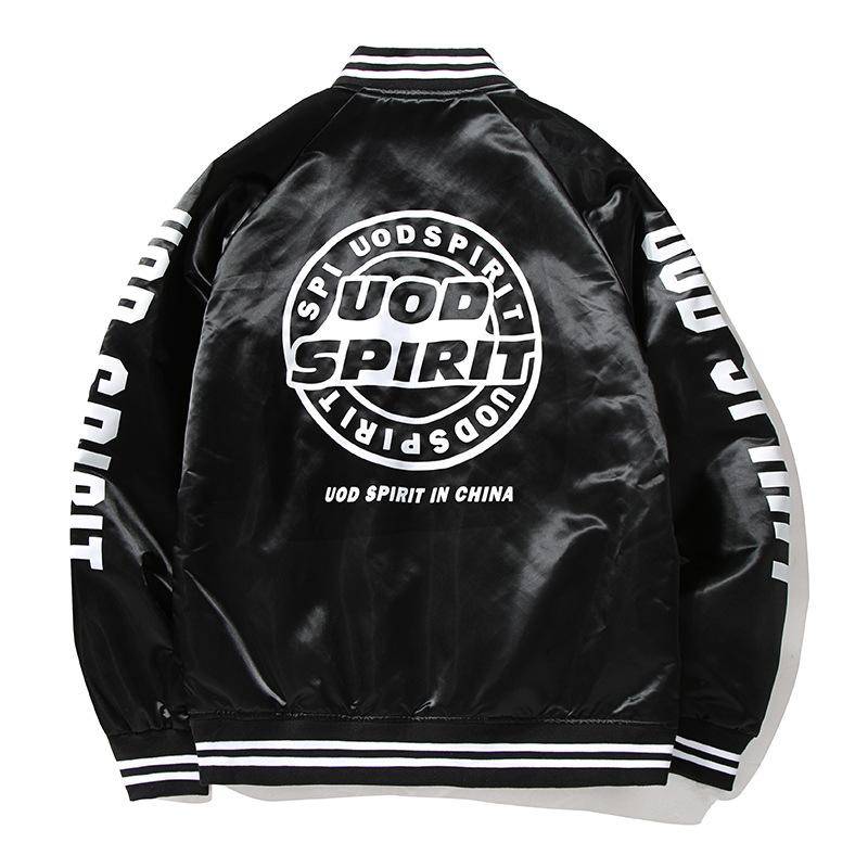 New Men's Casual Hooded Loose Jacket Korean Style Workwear Men's Jacket Trendy Men's Flight Suit