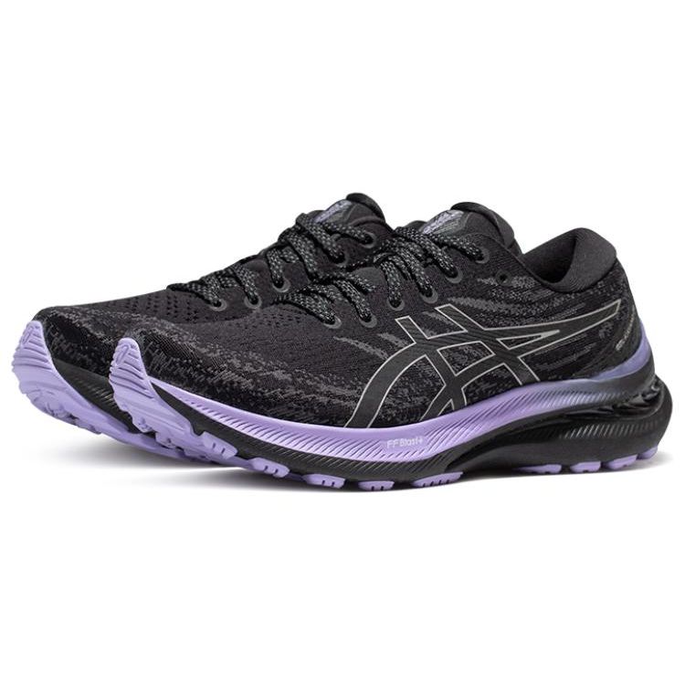 Asics Gel-Kayano 29 Lite-Show Дышащие кроссовки с низким верхом для бега Женские кроссовки Черный 1012B535-001