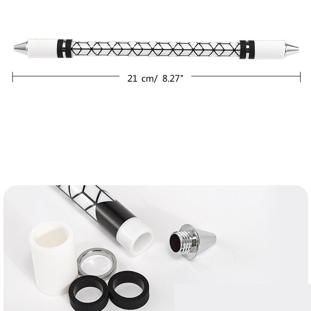 Вращающаяся ручка для пальцев Вращающаяся ручка для снятия стресса Вращающаяся ручка для развлечений Невозможность писать для снятия стресса у взрослых