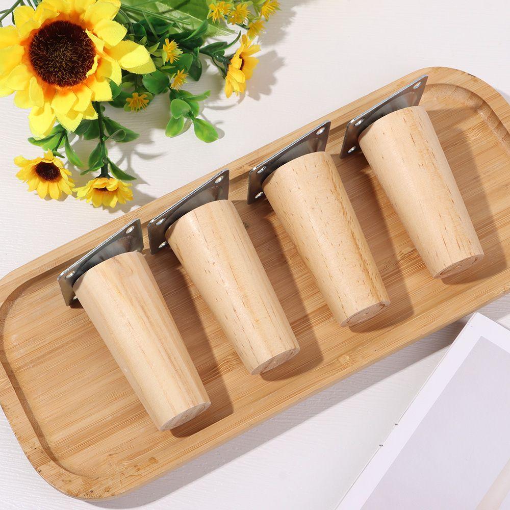 Desk Sofa Chair Nightstand Storage Box Leg Furniture Accessories Wooden Furniture Legs Tapered Feet