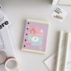 Cartoon Transparent Binder PVC Photo Storage Book Gift Yearly Daily Weekly Notepad