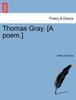 Книга Thomas Gray. [a Poem.]