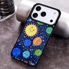Solar System Planet Constellations Phone Case For iPhone 17,16e,15,14,13,12,11,Mini,Pro,MAX soft Silicone Cover