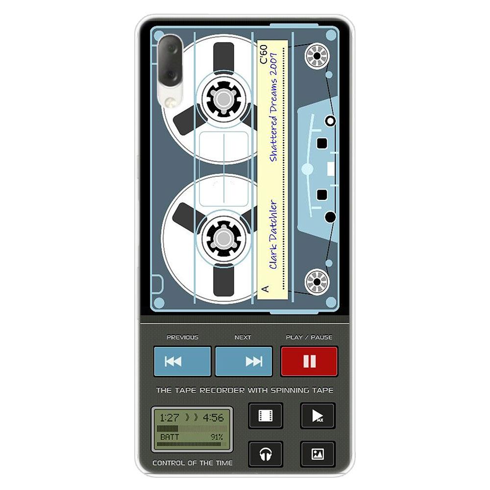 Retro Vintage Camera Cassette Music Case For Sony Xperia L1 L2 L3 X XA XA1 XA2 Ultra E5 XZ XZ1 XZ2 Compact XZ3 M4 Aqua Z3