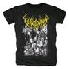 Mens and womens cotton hiphop Vulvodynia Tshirt South Africa brutal death metal band global tour Mercah short sleeved